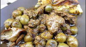 Recette Tajine de poulet aux olives façon marocaine