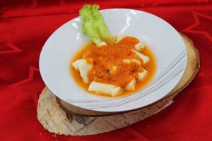 Recette Quenelles au Comté sauce tomate