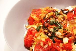 Recette Gnocchis tomate, ricotta et balsamique
