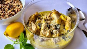 Recette Fricassée de poulet au citron et à la sauge