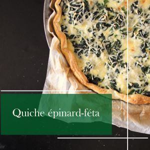 Recette Quiche Épinard-Feta