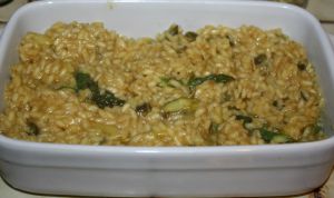 Recette Risotto à la milanaise et au asperges vertes