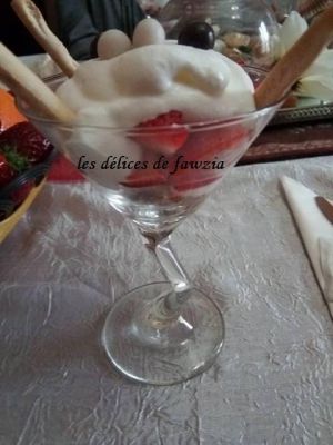 Recette Dessert fraise et mascarpone