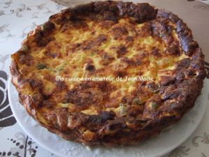 Recette Quiche poulet sans pâte