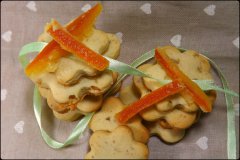 Recette Sablés au oranges confites