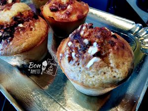 Recette Muffins à la Poire et Pralin maison : un délice facile à réaliser