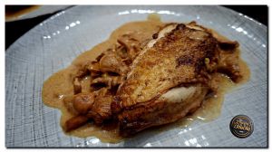 Recette Suprême de poulet aux girolles