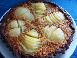 Recette Tarte noisette  poires