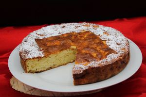 Recette Gâteau madeleine aux pommes