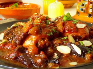 Recette Tajine aux pruneaux / cuisine marocaine