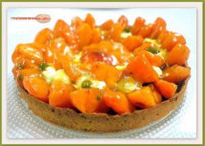 Recette Sablé pistaché aux abricots