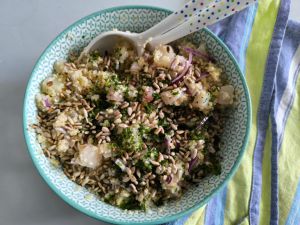 Recette Salade de betteraves chiogga et quinoa