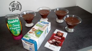 Recette Mousse chocolat, agave et lait d'amande