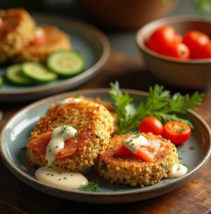 Recette Galettes de Quinoa au Saumon : Une Recette Légère et Équilibrée