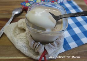 Recette Yaourts à la crème de marrons, à la yaourtière