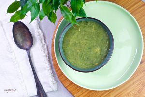 Recette Soupe à la laitue anti-gaspi et VEGAN