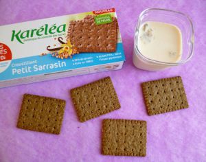 Recette Yaourts soja maison aux biscuits complets vanillés au sarrasin (diététiques, végétariens, sans sucre et très riches en fibres)