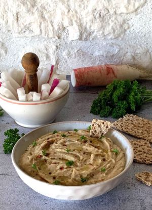 Recette Houmous de haricots blancs : recette végétarienne, saine et anti-gaspi