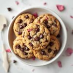 Recette Rose Chocolate Chip Cookies