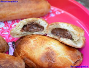 Recette Briochettes fourrées au nutella