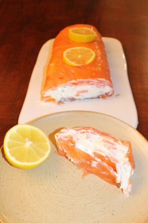 Recette Terrine de saumon au fromage frais et à la ciboulette