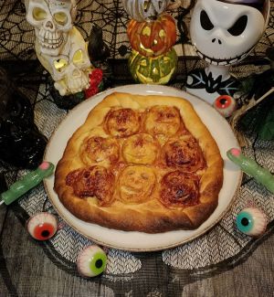 Recette Tarte aux pommes d'Halloween