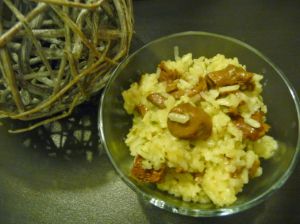 Recette Risotto aux girolles au thermomix ou sans