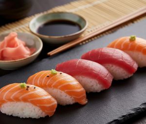 Recette Nigiri Sushis (Saumon & Thon)