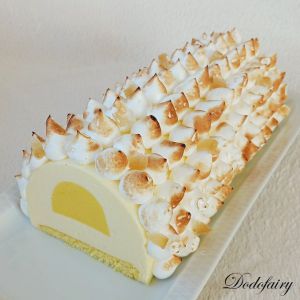 Recette Bûche Citron meringuée