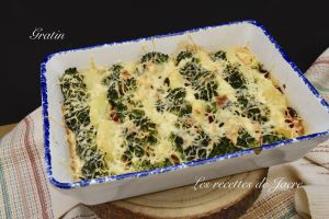 Recette Gratin de pommes de terre au brocoli e chorizo