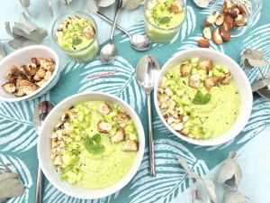 Recette Gazpacho vert