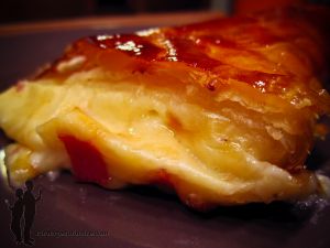 Recette Feuilleté au jambon et au fromage