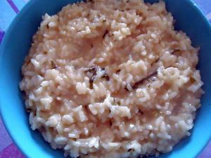 Recette Risotto  aux herbes  fraiches