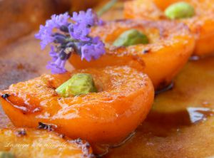 Recette Clafoutis aux amandes et aux abricots rôtis au miel