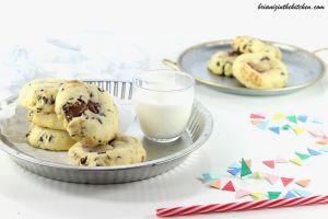 Recette Cookies Pépites de Chocolat et Coeur Fondant Pâte à Tartiner