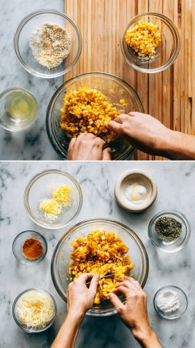 Recette How to Make Crispy Cheesy Corn Fritters That Wow