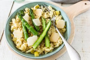 Recette Risotto aux asperges et parmesan