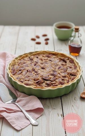 Recette Tarte aux noix de pécan
