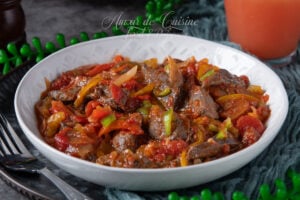 Recette Foie d’agneau sauté à la chakchouka yéménite : recette fondante