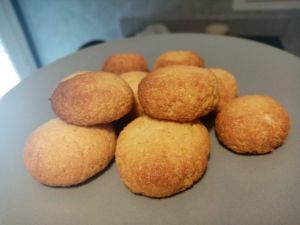 Recette Cookies amandes vegan (compote)