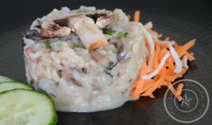 Recette Risotto aux champignons bio