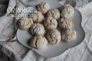 Recette Crinkles au citron