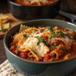 Recette Crock Pot Lasagna Soup Recipe – 6-Hour Slow Cooker