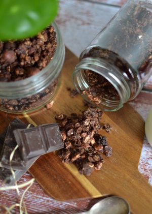 Recette Granola au chocolat