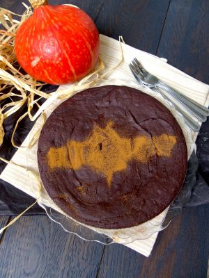 Recette Fondant vegan chocolat noir - potimarron