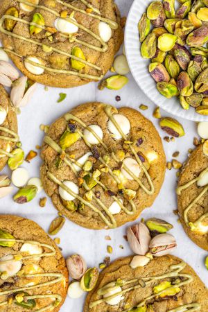 Recette Cookies Pistache Chocolat Blanc