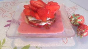 Recette Millefeuille aux fraises