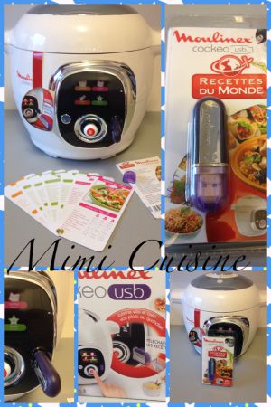 Recette Cookeo usb de chez Moulinex