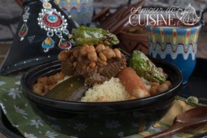 Recette Couscous algérien à l’agneau et aux légumes