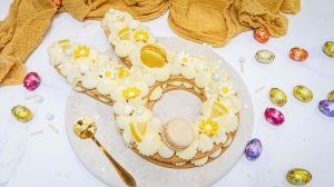 Recette Number cake lapin de Pâques vanille et citron